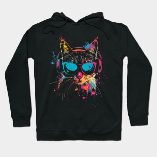 Cat DJ Odyssey Hoodie